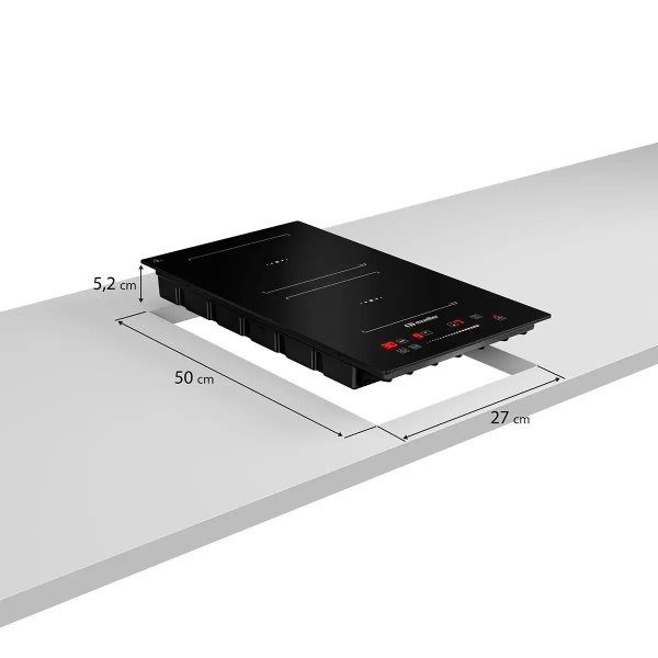 cooktop mueller 2 bocas de inducao mcn2bk 220v 4