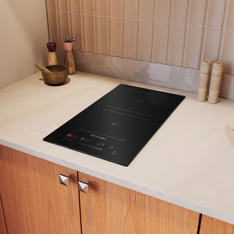 cooktop mueller 2 bocas de inducao mcn2bk 220v 2