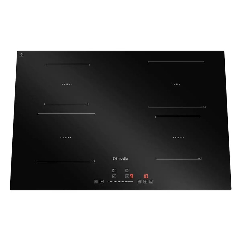 cooktop mueller 4 bocas de inducao com superturbo mcn4bl 220v 8
