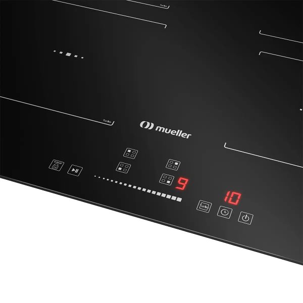 mcn4bk cooktop mueller 4 bocas de inducao com turbo 5