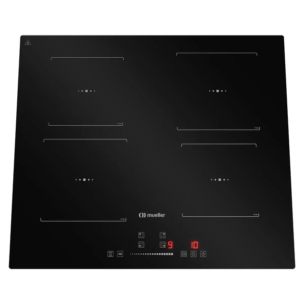 mcn4bk cooktop mueller 4 bocas de inducao com turbo 9