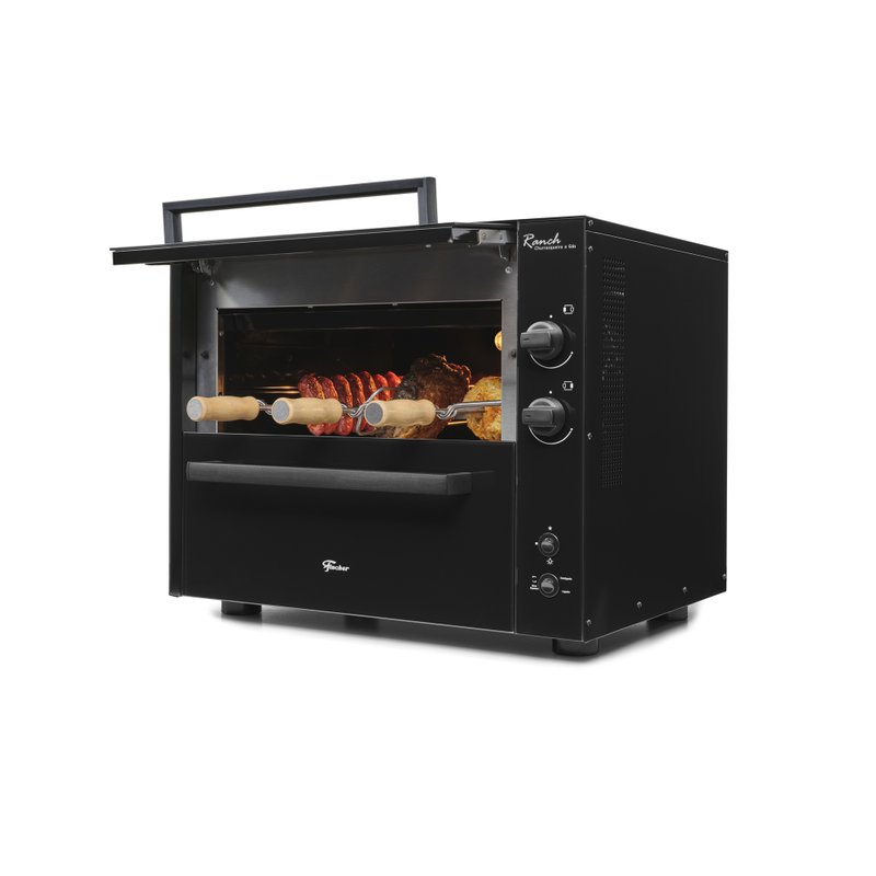 churrasqueira de balca o lateral aberto