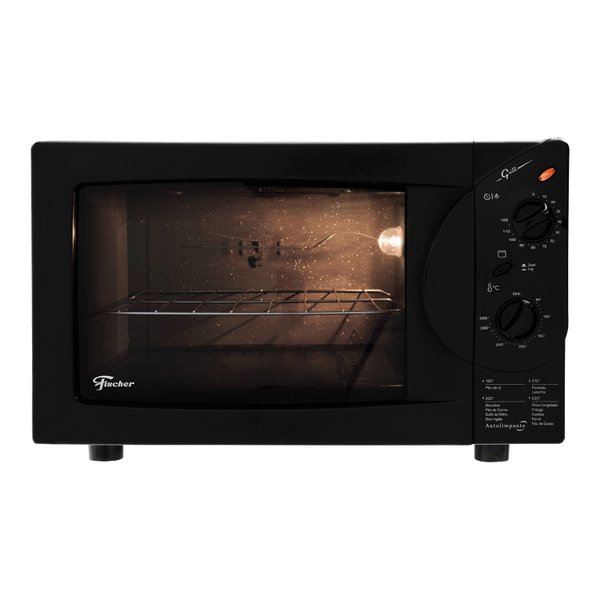 forno eletrico de bancada fischer grill black 44 litros 1