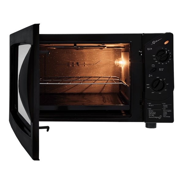 forno eletrico de bancada fischer grill black 44 litros 2