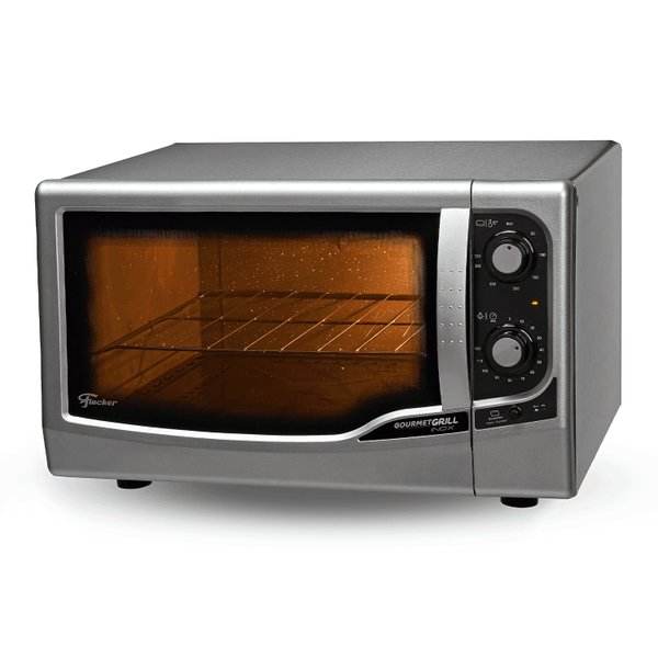 forno eletrico de bancada fischer gourmet grill 44 litrosinox 1