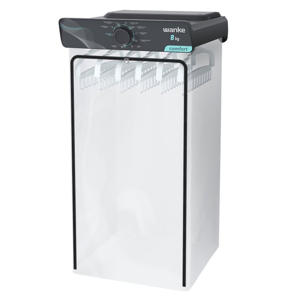 grafite secadora confort 8kg grafite persp inferior 2