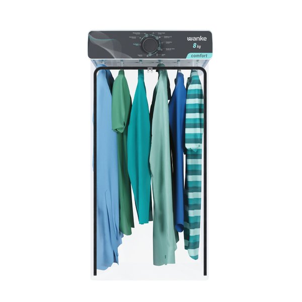 branca secadora confort 8kg branca lateral dir 9